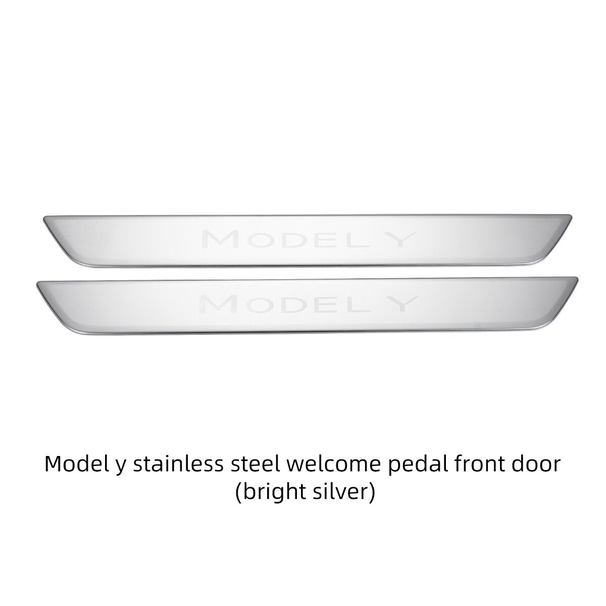 Tesla Model Y Car Door Sill Protector Threshold Decoration Patch - Tslaup